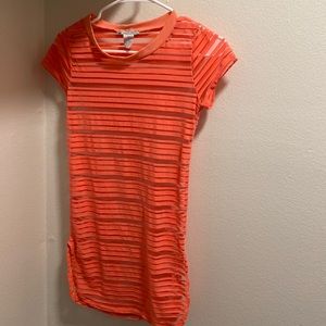 Size medium see-through long shirt